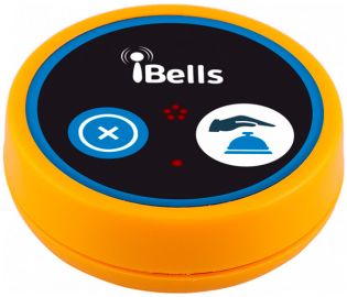 фото iBells Plus K-D2 кнопка вызова персонала (желтый), фото 1