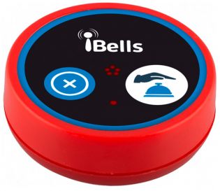 фото iBells Plus K-D2 кнопка вызова персонала (красный), фото 1