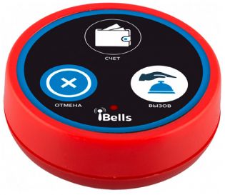 фото iBells Plus K-D3 кнопка вызова персонала (красный), фото 1