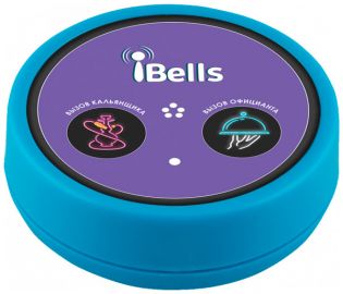 фото iBells PlusK-D2-K кнопка вызова официанта и кальянщика (синий), фото 1