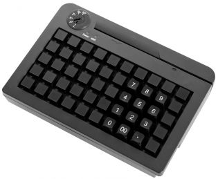 фото Программируемая POS-клавиатура PayTor KB-50, USB, Считыватель MSR, Черный, фото 1