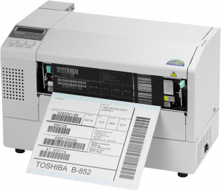 фото Термотрансферный принтер этикеток Toshiba B-852, 300 dpi, USB, LPT, LAN (B-852-TS22-QP-R), фото 1
