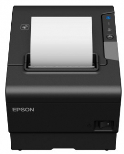 фото Термопринтер чеков Epson TM-T88VI USB, RS232, Ethernet, Buzzer, черный, фото 1